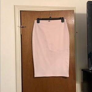 Forever21 blush pencil skirt